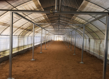 스마트팜 비닐하우스 기초구조