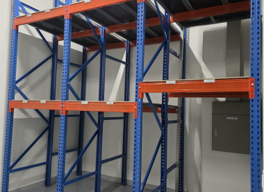 지식산업 센터 파렛트랙 설치