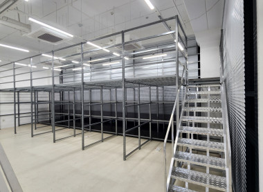 의류 파이프랙 선반 적층식랙 설치